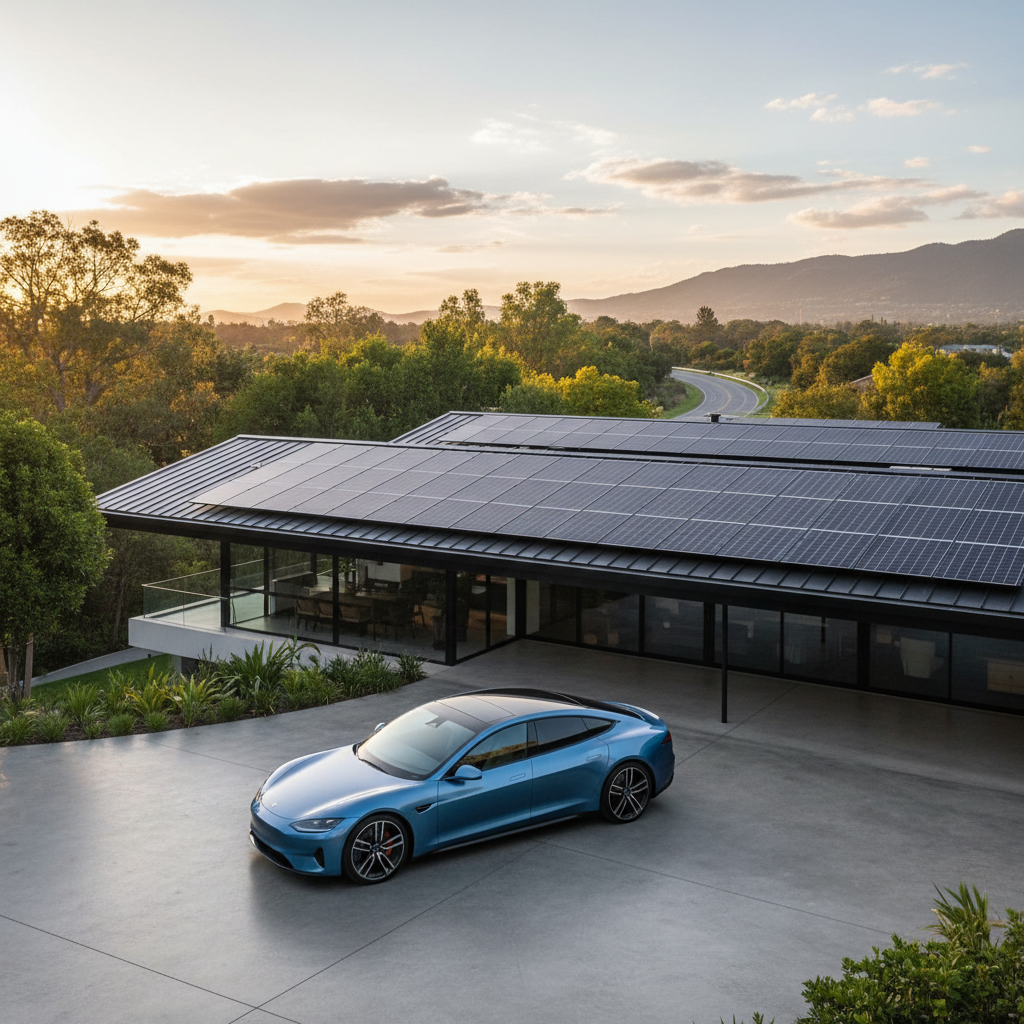 on board solar panels for electric vehicles