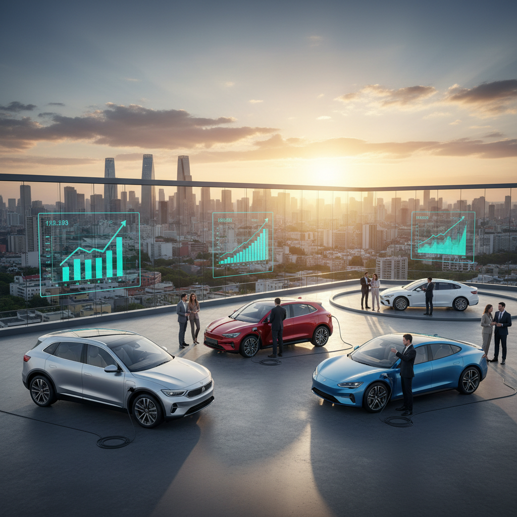 us electric vehicle sales surge 2024